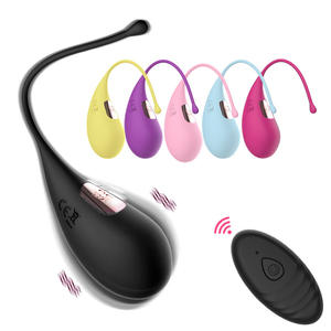 Mainan Seks Dewasa Getar Tanpa Kabel Bentuk Telur untuk Wanita, Silikon Tahan Air, Ramah Kulit, Stimulasi Titik G - Product Image 2