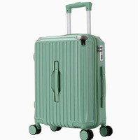 Maleta de Viaje Ejecutiva Expandible de Lujo Moderna con Ruedas Fijas de ABS+PC y Apertura Frontal