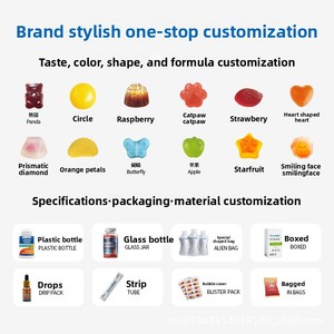 Le caramelle gommose sportive multidimensionali da uomo hanno migliorato la densità ossea degli integratori alimentari a base di erbe - Product Image 4