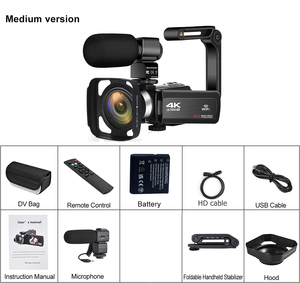 Cámara Profesional con Función AF, Fotos de 48 MP, Pantalla Táctil de 3.0 Pulgadas, Zoom Digital de 18X, Cámara de Video 4k - Product Image 4