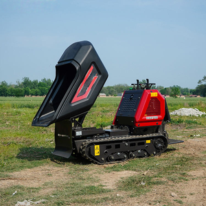 Produits les plus vendus : Mini-dumper frontal sur chenilles portable haute performance 2026 KS2700 pour petits chantiers de construction - Product Image 6