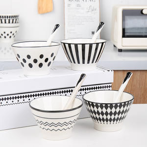 عرض رائع وعاء سيراميك على شكل خيزران 5 بوصة مع قبعة بنمط قابل للتخصيص - Product Image 2