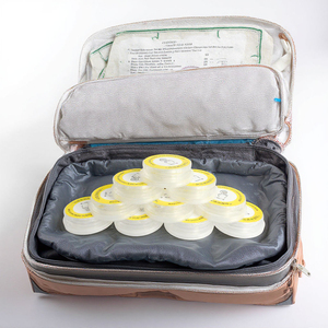 Distributeur de lingettes humides compressées Pop Up, serviettes hygiéniques compactes pour voyage, voiture, bureau - Product Image 5