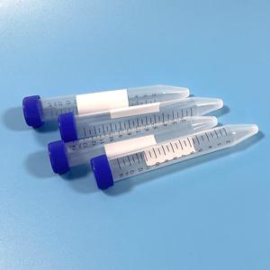 Tubo de centrífuga de plástico estéril cônico pp 15ml para laboratório médico 15ml - Product Image 4