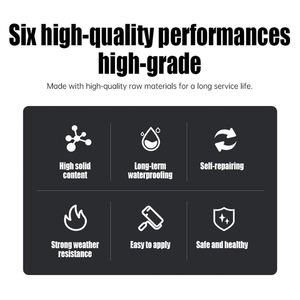 Polyurethane Waterproof Coating Eco-Friendly Sealant for Roofs/Walls/Gardens/Gutters Durable High Strength 1 Year Warranty - Product Image 5