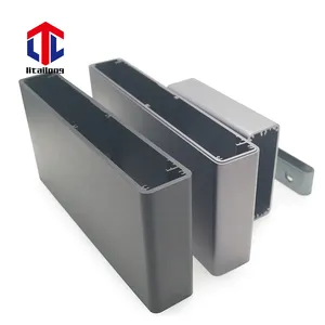 custom aluminum enclosure diy aluminum project box for electronics anodizing oxidation extruded aluminum box square