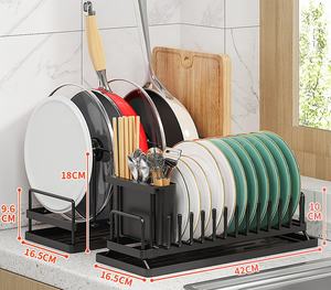 <span class=keywords><strong>Escurridor</strong></span> <span class=keywords><strong>de</strong></span> <span class=keywords><strong>platos</strong></span> desmontable y organizador <span class=keywords><strong>de</strong></span> ollas, soporte colgante para ollas <span class=keywords><strong>de</strong></span> cocina, <span class=keywords><strong>escurridor</strong></span> <span class=keywords><strong>de</strong></span> <span class=keywords><strong>platos</strong></span> - Product Image 4