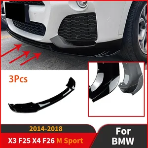 สปอยเลอร์กันชนหน้า StarNav สำหรับ X3 F25 X4 F26 M Sport M40i xDrive 20i 28i 30i 35i 20d 30d 35d ปี 2014-2018 ชุดแต่งดิฟฟิวเซอร์รถยนต์ - Product Image 2