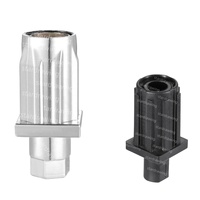 S-S 32x32mm pied de nivellement de balle jambe de soutien carrée réglable pour Table de cuisine