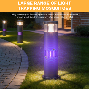 <span class=keywords><strong>Lampe</strong></span> <span class=keywords><strong>anti</strong></span>-moustiques LED ronde personnalisée pour <span class=keywords><strong>extérieur</strong></span>, villa, éclairage supérieur de quartier, 220V 7W 10W, <span class=keywords><strong>lampe</strong></span> <span class=keywords><strong>anti</strong></span>-moustiques de jardin en aluminium - Product Image 3
