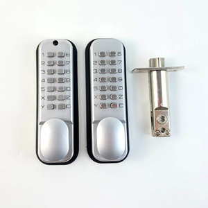 Không Thấm Nước Không Có <span class=keywords><strong>Pin</strong></span> Kẽm Hợp Kim Cơ Khí Keyless Mã Kỹ Thuật Số Cửa Khóa Cho Bên Ngoài Cửa Ra Vào - Product Image 1