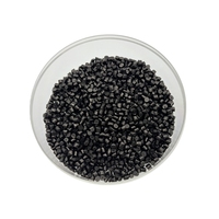 Masterbatch plastique vierge recyclé pp pe abs pet pla, couleur noir et blanc