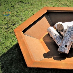 <span class=keywords><strong>Piccolo</strong></span> Flat Pack acciaio Corten fuoco pozzo portatile pozzo del fuoco per il campeggio, adatto per giardini e iarde - Product Image 5