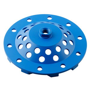 Diez herramientas abrasivas de hormigón con segmentos de flecha de 8 mm de espesor, rueda de copa de diamante de 7 pulgadas, herramientas de desbaste, placa de desbaste de diamante - Product Image 3