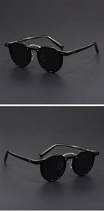 European American Street Popular Ins <strong>Sunglasses</strong> Latest Design <strong>Small</strong> Round Frame Fashionable Hip-hop <strong>Sunglasses</strong> - Product Image 5