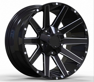 Flrocky – 15, <span class=keywords><strong>17</strong></span>, 18 <span class=keywords><strong>pouces</strong></span>, 5/6x100/139, 7 modèles, nouvelles jantes en alliage bon marché, roue en alliage d'aluminium pour jantes de voiture à trous 5/6 - Product Image 2