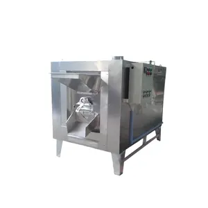 100 Kg/u Trommel Batch Type Cacao Roaster Machine Roaster Cacao Snelle Verzending