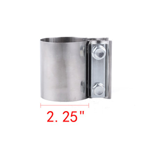 Abrazadera de tubo de escape de acero inoxidable de 2,5 pulgadas y 64 mm para modificación de automóviles y montaje de tubo de escape - Product Image 3