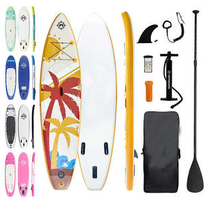 Planche de surf <span class=keywords><strong>gonflable</strong></span> en PVC pour l'extérieur, large, avec laisse, pagaie et pompe - Product Image 2