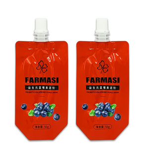 Tùy Chỉnh Hình 1-Lít Matte In Nhãn Nước Trái Cây Stand-up Pouch Cá Nhân Lỏng Bóp Refill Túi Spout Thực Phẩm An Toàn Cho Cá Nhân - Product Image 5