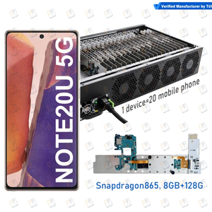 Caja para 50 Teléfonos Android con Placa Base 4+<span class=keywords><strong>64GB</strong></span>, Control de Grupo de Servidores, Automatización TikTok - Product Image 1