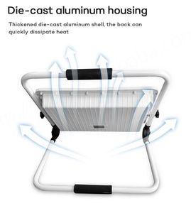 Reflector LED COB RGB para exteriores con cuerpo de aluminio impermeable blanco cálido 6000K IP65 10W-200W Power Garden Landscape - Product Image 3