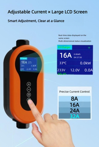 Nouveau chargeur rapide AC EV Type 2 22kW portable pour <span class=keywords><strong>Taycan</strong></span> Audi E-tron pour IX Certifié CE IP54 - Product Image 5