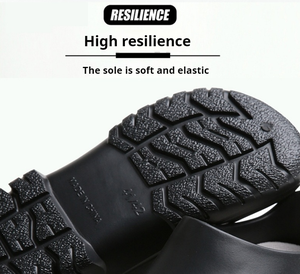 EVA Chaussures de chef pour hommes Chaussures de travail de sécurité de cuisine imperméables et antidérapantes-Chaussures culinaires légères et antidérapantes - Product Image 4