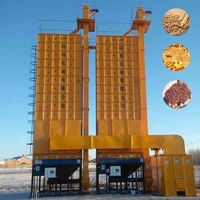 10-50 Ton toplu tip tahıl kurutma makinesi Quinoa pirinç kurutma makinesi filipinler