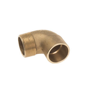Raccordo Generico a Gomito 90° Maschio Filettato in Bronzo per Saldatura 22 X 3/4\" - Product Image 3
