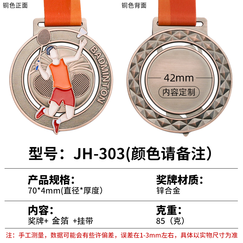 Badminton-médaille bronze