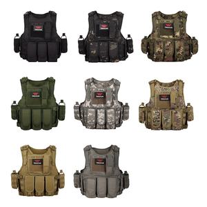 Gilet tactique d'entraînement personnalisé, imperméable, gilet de sécurité, fermeture éclair, vêtements de camouflage tendance pour l'entraînement CS - Product Image 5