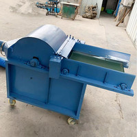 Machine à carder les fibres, ouverture et desserrage du polyester, de la laine et du coton, produit phare