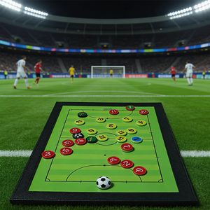 Tablero Táctico de Fútbol 5, Diseño Nuevo 2025, Venta al por Mayor de Fábrica, Material PU Económico, para Entrenamiento - Product Image 2