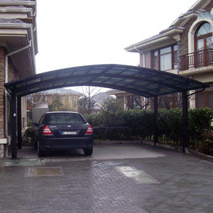 Wind Slip Moderne <span class=keywords><strong>Carport</strong></span> Ontwerpen/Parkeerplaats <span class=keywords><strong>Tent</strong></span> Met Polycarbonaat Dak - Product Image 3