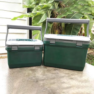 Caja de hielo personalizable blanca y verde 15.1L de alta calidad a la moda para <span class=keywords><strong>viajes</strong></span> con construcción robusta y aislamiento 36% más largo - Product Image 5