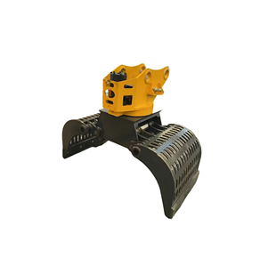Grappin de démolition rotatif en acier pour la préhension de pierres et de grumes - Product Image 1