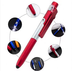 Customized 5-in-1 <b>Pen</b> <b>Folding</b> LED Light up Ballpoint <b>Pen</b> Promotional Business Gifts - Product Image 5