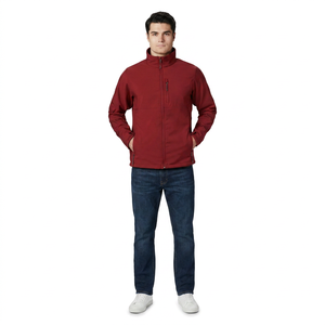 Chaqueta Táctica de Lona Personalizada para Hombre 2026, Chaqueta Impermeable de Otoño con Capucha, Estilo Urbano Negro para Trabajo y Uso Casual - Product Image 1