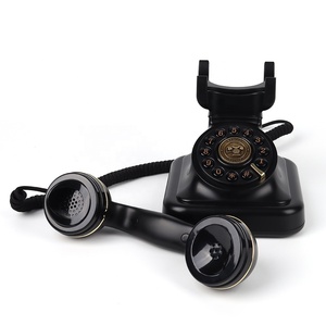 Customized Antique Record Telephone Voice Message <strong>Black</strong> Retro Audio Guest <strong>Book</strong> Guestbook <strong>Phone</strong> for Wedding Party - Product Image 4