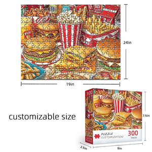 Nhà Sản Xuất Tùy Chỉnh Cmyk In Ấn Trò Chơi Ghép Hình Với Các Phụ Kiện Một Dừng Tùy Chỉnh 1000 Mảnh Trò Chơi Câu Đố - Product Image 2