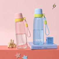 Bouteille d'eau réutilisable de 750 ml, sans BPA, sans danger pour les aliments, anti-fuite, avec bouchon à boire directement, compatible lave-vaisselle, pour les voyages et les activités de plein air