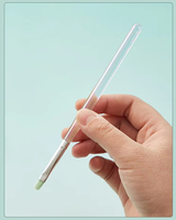 Juego de Pinceles para Uñas Multifuncionales con Soporte OEM, Mango de Plástico de Nailon de Colores, Aplicación Suave, Herramientas para Delineado de Gel Francés