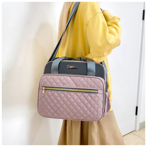 Một túi đeo vai đơn đa năng, dung tích lớn mới dành cho bà mẹ và trẻ sơ sinh với thiết kế hình kim cương cao cấp - Product Image 1