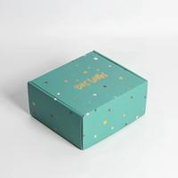 Boîte d'expédition en carton recyclé sur mesure de luxe pour cadeaux, emballage en papier ondulé