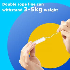 Tampones de algodón orgánico biodegradable 100% de alta calidad Dh Mini tampones respetuosos con el medio ambiente con venta al por mayor - Product Image 6