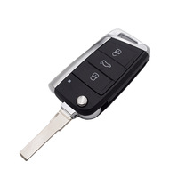Clés de remplacement intelligentes à 3 boutons pour camion Lamando/Golf 630780880 Télécommande de voiture 433,92 MHz Fabricant