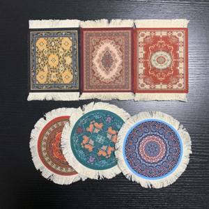 <span class=keywords><strong>Tappeto</strong></span> <span class=keywords><strong>per</strong></span> <span class=keywords><strong>Mouse</strong></span> personalizzato Mini stile bohémien morbido tessuto antiscivolo <span class=keywords><strong>tappeto</strong></span> <span class=keywords><strong>per</strong></span> PC e scrivania uso piazza tazza da caffè <span class=keywords><strong>tappeto</strong></span> tappetino - Product Image 5