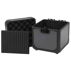 Boîtier professionnel en aluminium pour CD et LP avec diviseur EVA, grande capacité pouvant contenir jusqu'à 70 disques <span class=keywords><strong>vinyle</strong></span> - Product Image 2