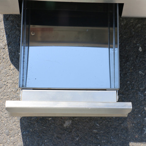 Equipo de cocina de estilo tradicional de Gas, E-RQH-400X de acero inoxidable con rango de Gas, sin soporte para el día a día, color plata, 7KW - Product Image 6